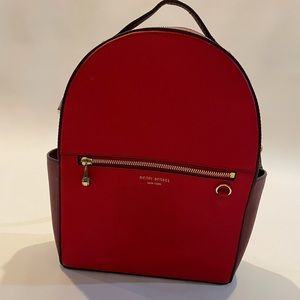 Henri bendel Red/burgundy backpack. Gently used.